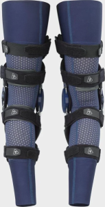 Husqvarna X-Frame Hybrid Blue L térdvédők, 2, nordicamoto.ro