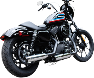 Grand National Ec Slip-on Mufflers Black, Chrome, 4, nordicamoto.ro