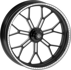 Delmar One-piece Aluminum Wheel Black, 2, nordicamoto.ro