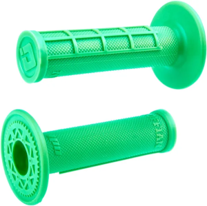 Ruffian Mx Half Waffle egyrétegű markolat, zöld, nordicamoto.ro