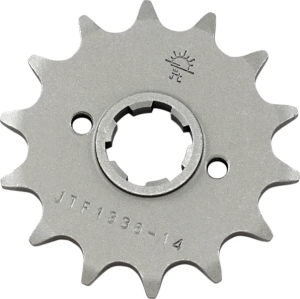 Jtf1336.14 Front Replacement Sprocket 14 Teeth 520 Pitch Natural Steel Silver, 1, nordicamoto.ro