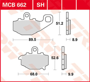 All Round Ceramic Brake Pads