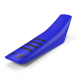 ONEGRIPPER RIBBED univerzális üléshuzat, kék/fekete – enduro és motokrossz