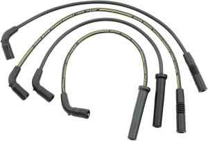 300+ Custom Fit 8 Mm Ignition Wire Black, 2, nordicamoto.ro