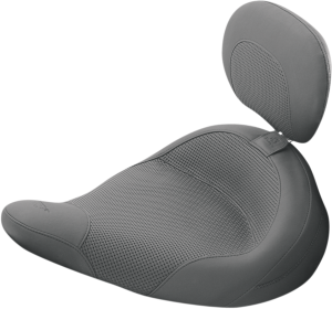 Solo Seat With Removable Driver Backrest Black