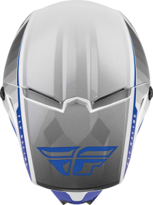 Fly Ece Kinetic Drift gyermek sisak, kék/fehér/szürke, YS, 2, nordicamoto.ro