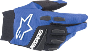Manusi Copii MTB Alpinestars Freeride Bright Blue/White