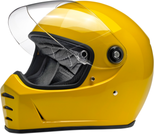 Lane Splitter Full Face Helmet Gloss Safe-t Yellow 2x-large Yellow 2XL, 1, nordicamoto.ro