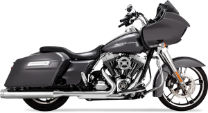 Torquer 450 Slip-on Mufflers Chrome 
