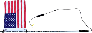 Led Color-changing Whip Rod Clear, 2, nordicamoto.ro