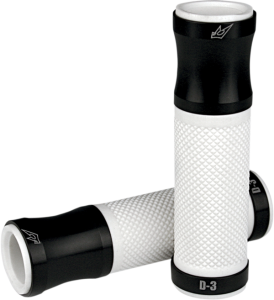 7/8(r) D3 Grips Black, White
