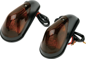 Mini Wing Marker Lights Black