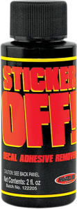 Sticker Off! Decal Adhesive Removal 