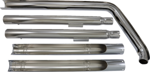 Bad Hombre Dual Exhaust System Chrome