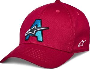 Alpinestars Elemental ívelt karimájú sapka, piros 