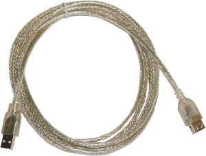 Universal Usb Extension Cable Clear