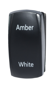 Dual Color Led Light Pod Amber, White, 1, nordicamoto.ro