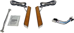 Led Front Fork Lightz Chrome