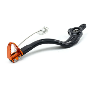 KTM EXC/SX ’07–’16 fekete/narancssárga Enduro Expert ASB120AEE fékpedál, nordicamoto.ro