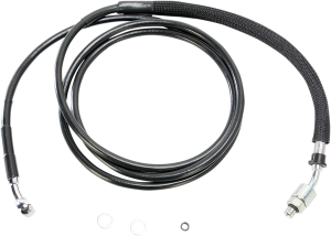 Stainless Steel Hydraulic Clutch Line Black +305 mm (12''), 1, nordicamoto.ro