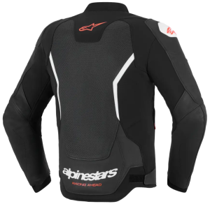 Alpinestars GP Force Airflow V2 bőrdzseki, fekete/fehér, 48-as méret, 2, nordicamoto.ro