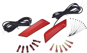 Multi-function Front Fender Led Light Kit Red