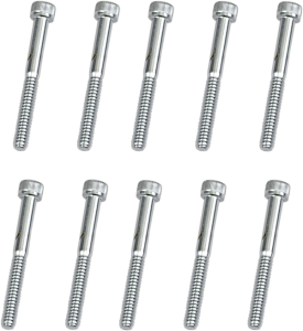 #8 & #10 Fine And Coarse Bolts Silver