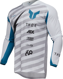 Tricou Enduro Thor Launchmode Vented Raid Gray L, 1, nordicamoto.ro