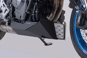 SW-MOTECH első spoiler, fekete és ezüst, 2, nordicamoto.ro