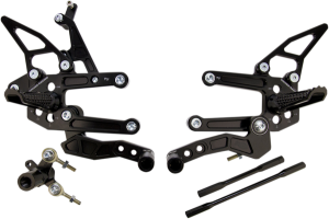 Tt Rearsets Black, 1, nordicamoto.ro