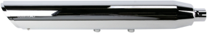 Twin Slash Slip-on Muffler Chrome, 1, nordicamoto.ro