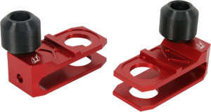Axle Block Sliders Red, 1, nordicamoto.ro