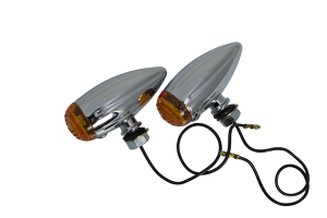 Chrome Marker Lights Chrome, 1, nordicamoto.ro