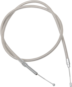 High-efficiency Braided Stainless Steel Clutch Cable Silver Standard, 1, nordicamoto.ro