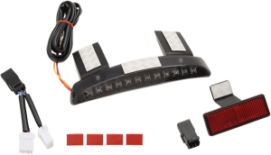 Led Running Light And Brake Light Assembly Smoke