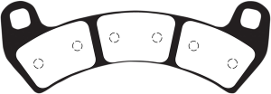 Long-life Sintered (r)r(r) Brake Pads