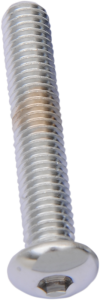 Replacement Button-head Bolts Silver, 1, nordicamoto.ro