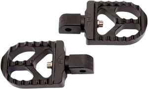 Serrated Foot Pegs Black