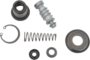 Rear Brake Master Cylinder Rebuild Kit Black, Silver