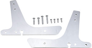 Sissy Bar Side Plates Silver, 1, nordicamoto.ro