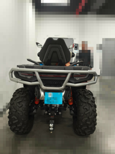 CFMOTO CFORCE 800 / 850 / 1000 ATV hátsó védőrudazat – FEKETE, 3, nordicamoto.ro