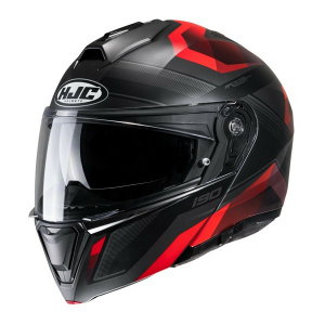Casca HJC i90 Lark Rosu M, 2, nordicamoto.ro