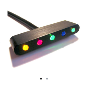 Motosign Mini Black, Anodized, 1, nordicamoto.ro