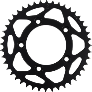 JT SPROCKETS Acél hátsó lánckerék, fekete 