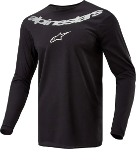 Alpinestars Fluid Graphite Black póló, 3XL, 1, nordicamoto.ro