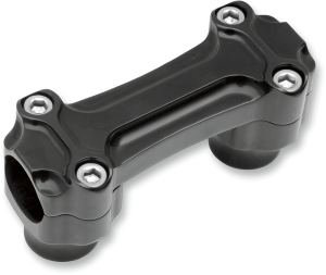 Bone Bar Handlebar Clamp & Riser Kit Black, 1, nordicamoto.ro