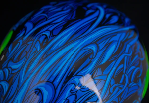 Casca Icon Airform™ Manik'R Black/Blue/Fluorescent Green/White S, 3, nordicamoto.ro