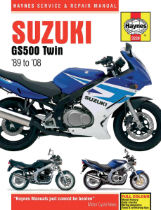 Motorcycle Repair Manual