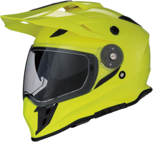 Casca Z1R Range Dual Sport Black/Fluorescent Yellow/Gloss, 1, nordicamoto.ro