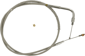 Stainless Steel Throttle/idle Cable Silver